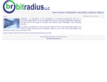 Tablet Screenshot of bitradius.com